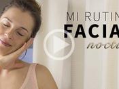 rutina facial nocturna