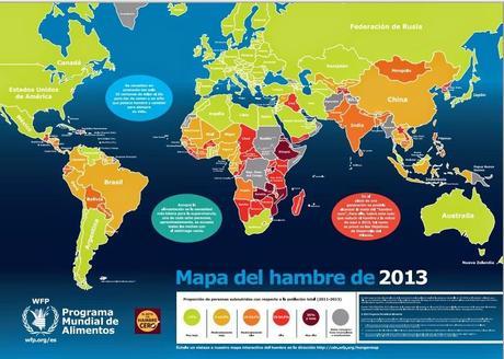 UNA DE CADA NUEVE PERSONAS EN EL MUNDO PASA HAMBRE: UNOS 800 MILLONES