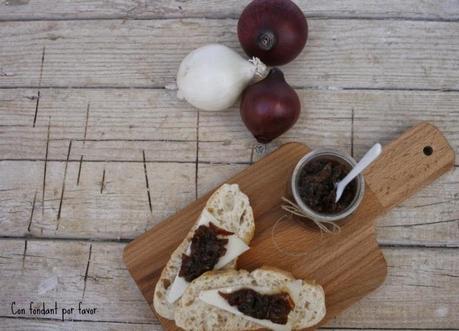 Mermelada de cebolla, para tomar con dulce o salado Mermelada de cebolla, para tomar con dulce o salado