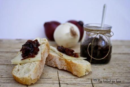 Mermelada de cebolla, para tomar con dulce o salado Mermelada de cebolla, para tomar con dulce o salado