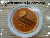 GARBANZOS A LA CEERVEZA