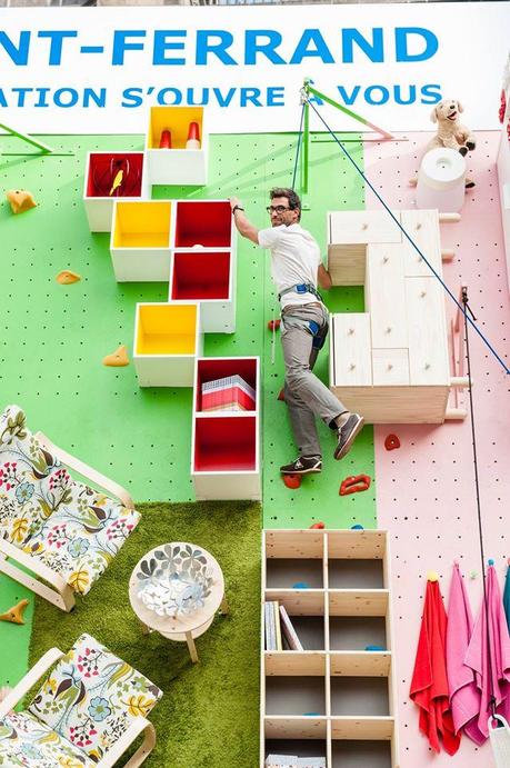 Ikea celebra su aniversario en Francia con un apartamento escalable.