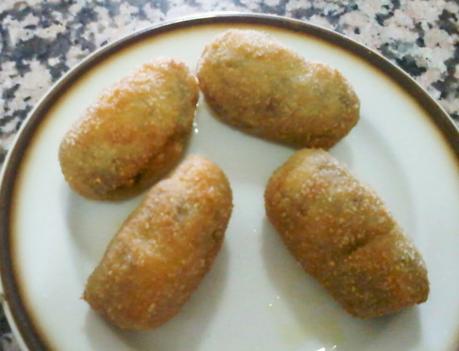Cocina conmigo: Croquetas de calabacín y berenjena