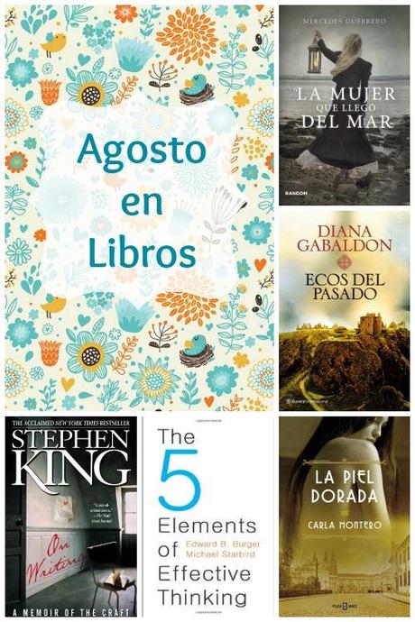 Agosto en libros