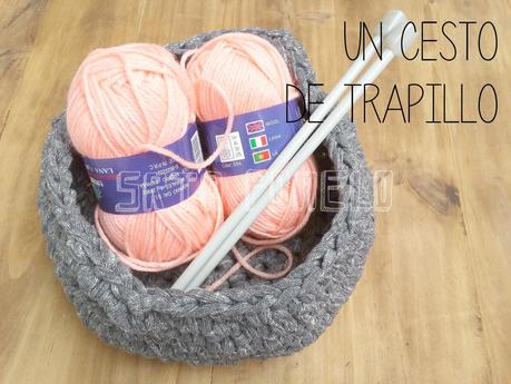 DIY: un cesto de trapillo.