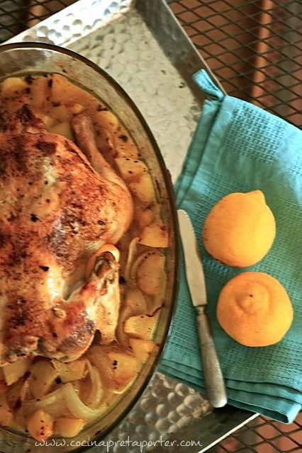 Pollo asado a la mostaza antigua Pollo a la mostaza-2