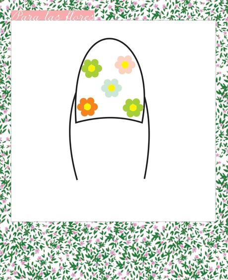 ♔ Nail Art - Transparencias para primavera / manimonday ❀