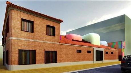 El antiguo mercado exhibe su esqueleto