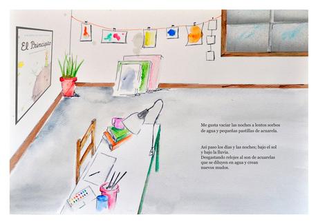 album ilustrado, cuento infantil, poesia, arte, ilustraciones, Cofiposas y otras mariposas, Sara Arias Ortega, editorial Seleer, 