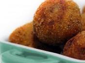 Croquetas boniato champiñones veganas