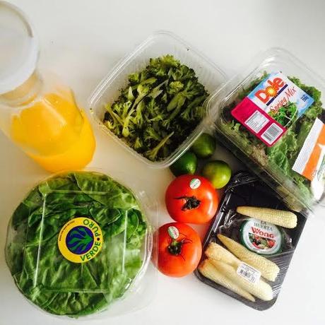 Mi receta de ensalada nutritiva y salmón