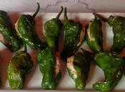Pimientos Padrón rellenos butifarra