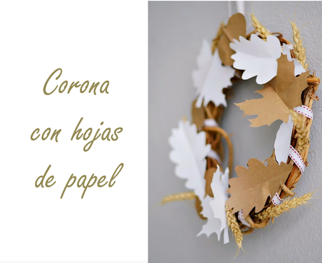 DIY: CORONAS PARA EL OTOÑO