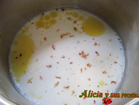 DADOS DE POLENTA FRITA EN ENSALADA
