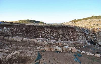 Una muralla de dos metros de alto protegía el castro de La Ercina (León)