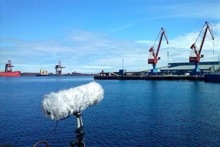 Imagen del puerto de El Musel de Gijón Imágenes: LABoral / L. Arias Imagen del puerto de El Musel de Gijón Imágenes: LABoral / L. Arias