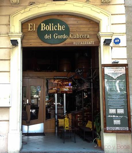 Entrada-restaurante-El-boliche-del-gordo-cabrera-barcelona