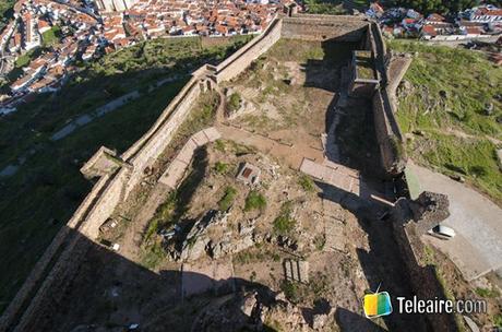 Murallas del Castillo de Feria en Badajoz