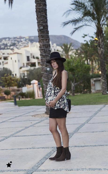 street style barbara crespo altea pool hotel travels sendra boots fashion blogger outfit blog de moda