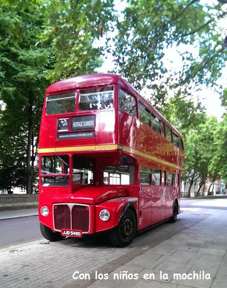Guía para moverte por Londres con niños II: Los autobuses urbanos