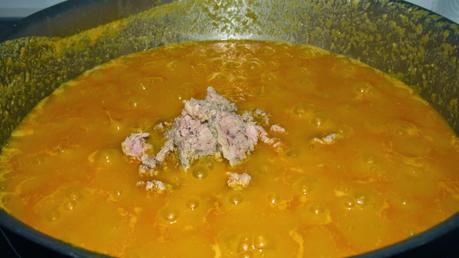 Arroz con atún o arroz atunero