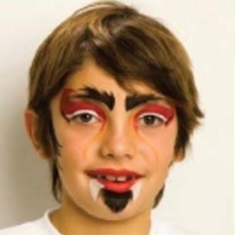 MAQUILLAJES DE HALOWEEN PARA NIÑOS