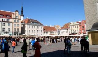PLAZA DEL AYUNTAMIENTO. TALLIN.