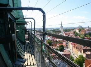 MIRADOR DESDE LA TORRE DE SAN OLAV. TALLIN.