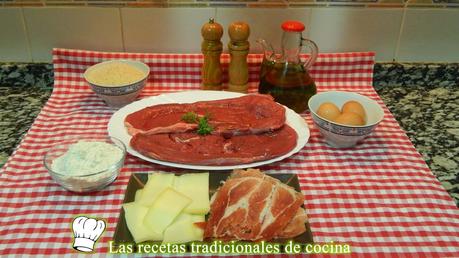 Receta de cachopos de ternera