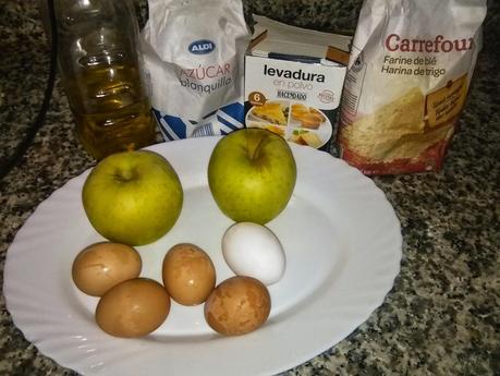 COCA DE MANZANA POR DENTRO Y POR FUERA