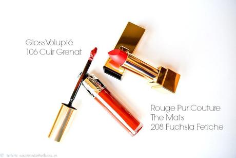 COLECCIÓN LEATHER FETISH DE YSL PARA OTOÑO 2014. (SWATCHES)