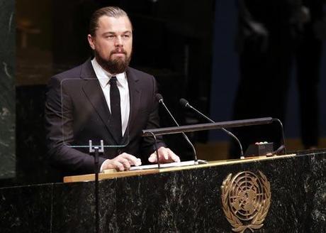 Leonardo DiCaprio Cumbre del Clima