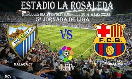 MALAGA CF  vs  FC BARCELONA