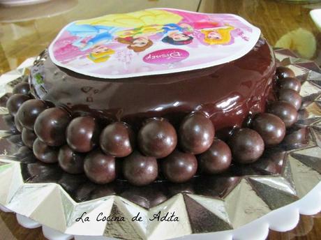 TARTA  DE  CHOCOLATE  PARA  LA  PRINCESA  ANA