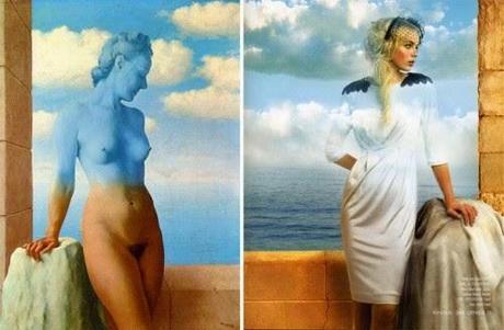 5 EDITORIALES DE MODA INSPIRADAS EN ARTE - III