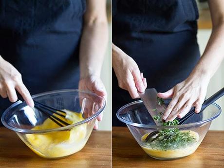 receta: tortilla de espaguetis