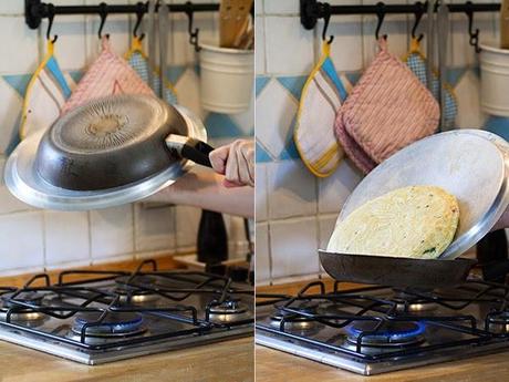 receta: tortilla de espaguetis