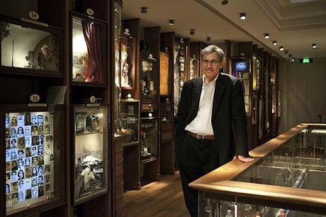 Orhan Pamuk en el Museo de la Inocencia