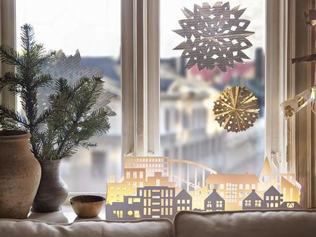 Navidad Ikea 2014: Decorar en Blanco y Dorado