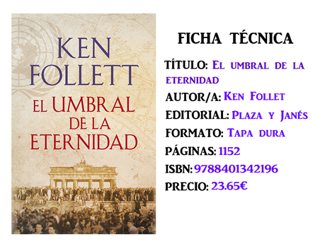 Reseña: El umbral de la eternidad, de Ken Follett