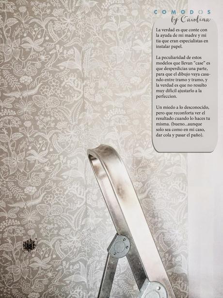 Empapelar, si o no?? La eleccion del papel #myhome y el ganador del
concurso Joaquin Torres