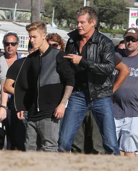 Justin Bieber David Hasselhoff