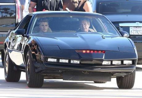 Justin Bieber David Hasselhoff El coche fantástico Kitt