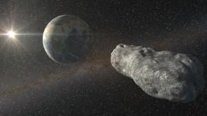 Asteroide 2012 DA14 y Tierra