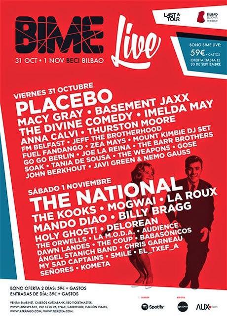 BIME Live! 2014 Cierra su Cartel