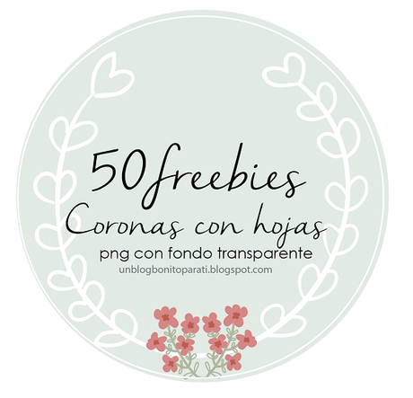 Freebies: Dibujos Coronas de laurel