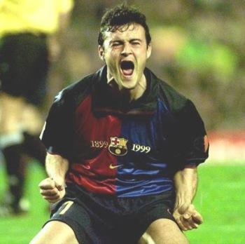 Luis Enrique en su etapa como jugador luis enrique El capitán de mareo que enderezó la nave culé 9 Luis Enrique