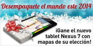 Sorteo de una Nexus 7 y 3 licencias GPS CoPilot