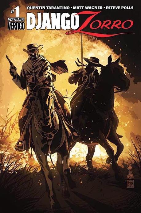 PRIMER VISTAZO AL COMIC CROSSOVER ENTRE ‘DJANGO UNCHAINED’ Y EL ’ZORRO’