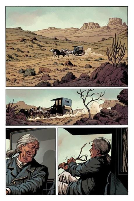 PRIMER VISTAZO AL COMIC CROSSOVER ENTRE ‘DJANGO UNCHAINED’ Y EL ’ZORRO’